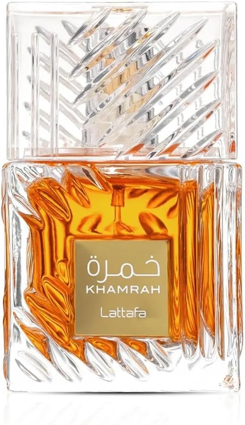 Lattafa Perfumes Khamrah for Unisex Eau de Parfum Spray, 3.4 Ounce