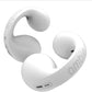 Ambie Sound Earcuffs Pro Upgrade TWS Wireless Earbuds, Bluetooth Earring Earphones, Sport Earbuds, Bone Conduction, Waterproof, Ideal for Women Gold, (WHITE)
