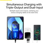 Baseus Qpow Pro Digital Display Fast Charge Power Bank 10000mAh 22.5W Type-C Edition White