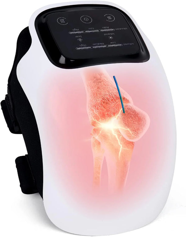 Premium 3-in-1 Knee Massager – Heat, Vibration & Air Compression