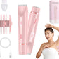 Comfort 2 in 1 Electric Lady Shaver, Dual Head Shaver Women, Bikini & Body Shaving, Waterproof Wet & Dry Use Body Hair Trimmer, Ladies Underarm Face Lip Legs Hands Hair Trimmer