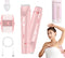 Comfort 2 in 1 Electric Lady Shaver, Dual Head Shaver Women, Bikini & Body Shaving, Waterproof Wet & Dry Use Body Hair Trimmer, Ladies Underarm Face Lip Legs Hands Hair Trimmer