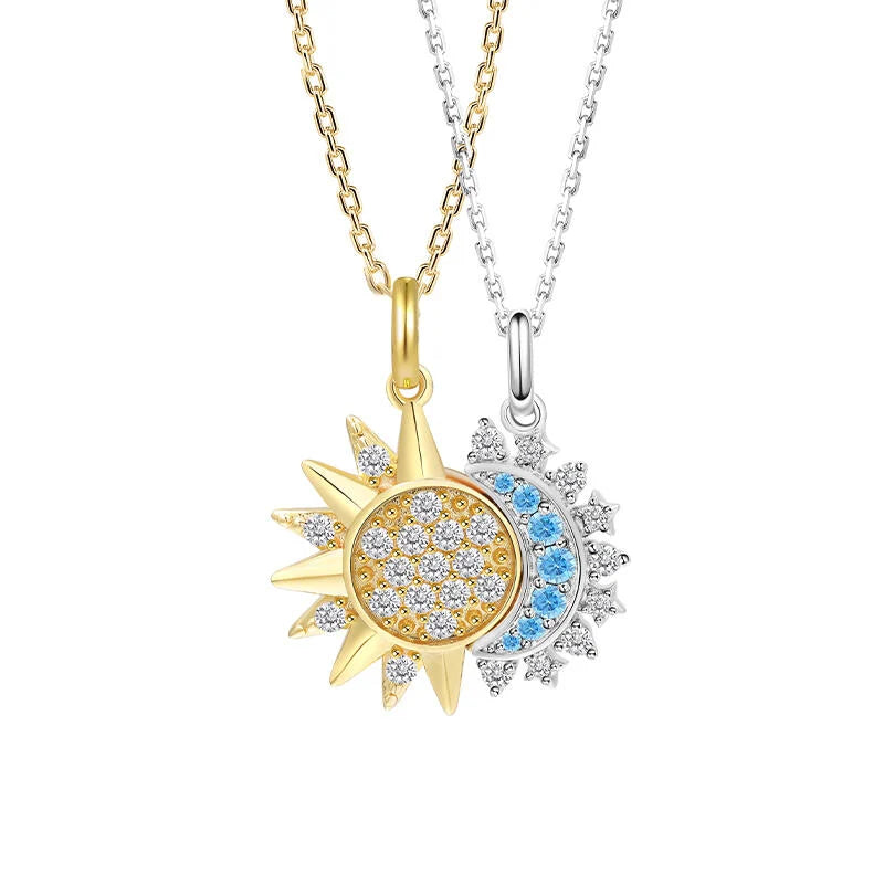 Magnetic Couple Necklace Set