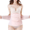 Postpartum Girdle C-Section Recovery Belt Back Support Belly Wrap Belly Band Shapewear, Black, XL