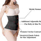 Postpartum Girdle C-Section Recovery Belt Back Support Belly Wrap Belly Band Shapewear, Black, XL