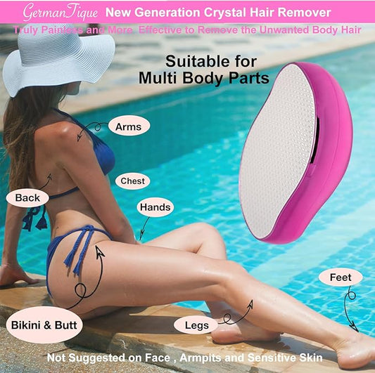 Pack of (3) Crystal Hair Remover