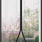 Diker Fly Screen Magnetic Door, 100 X 240 Cm, Curtain Balcony No Drilling, Insect Protection Curtain, Mosquito Net Doors For Living Room, Patio Black
