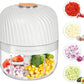 Portable Electric Mini Garlic Cutter Masher Vegetable Fruit Meat Food Chopper Grinder