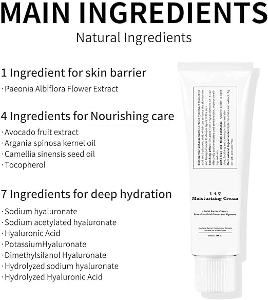 Dr.Althea 345 Relief Cream, Daily Face Moisturizer, Blemish Relief Care, Soothing Recovery & Moisture, Korean Vegan Skin Care for All Skin Types, 50ml (Pack of 1)