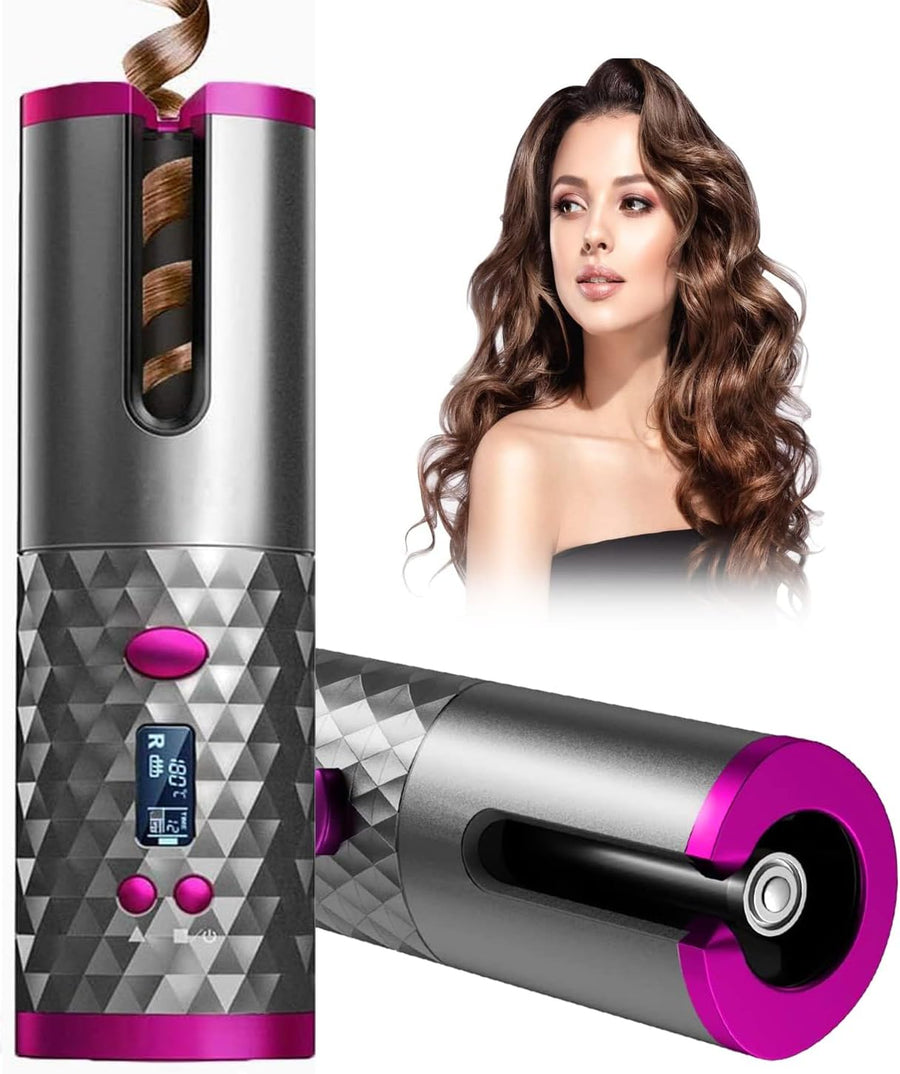 Digital Hair Curler – 6 Temperature Settings, Fast Heating