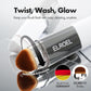 Blanc Cover Cream Stick V White - Korean Color-Changing Foundation Stick with Volufiline - Medium to Full Coverage Dewy Finish Base Makeup - Dual-Ended with Detachable Brush (203 Medium, 0.45 oz)