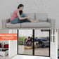 Diker Fly Screen Magnetic Door, 100 X 240 Cm, Curtain Balcony No Drilling, Insect Protection Curtain, Mosquito Net Doors For Living Room, Patio Black