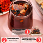 Ginseng Five Treasure Tea, Kidney Tea Organic Chinese Herbal Kidney Cleanse for Men & Women (3 Bags 75 Pcs)