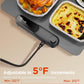FEPPO Food Warmer Mat (Xxl 35" X 16"), Electric Heating Trays for Buffets and Parties, Full Surface Fast Heating Mat for Food with Temperature Adjusts
