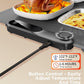 FEPPO Food Warmer Mat (Xxl 35" X 16"), Electric Heating Trays for Buffets and Parties, Full Surface Fast Heating Mat for Food with Temperature Adjusts