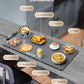 FEPPO Food Warmer Mat (Xxl 35" X 16"), Electric Heating Trays for Buffets and Parties, Full Surface Fast Heating Mat for Food with Temperature Adjusts