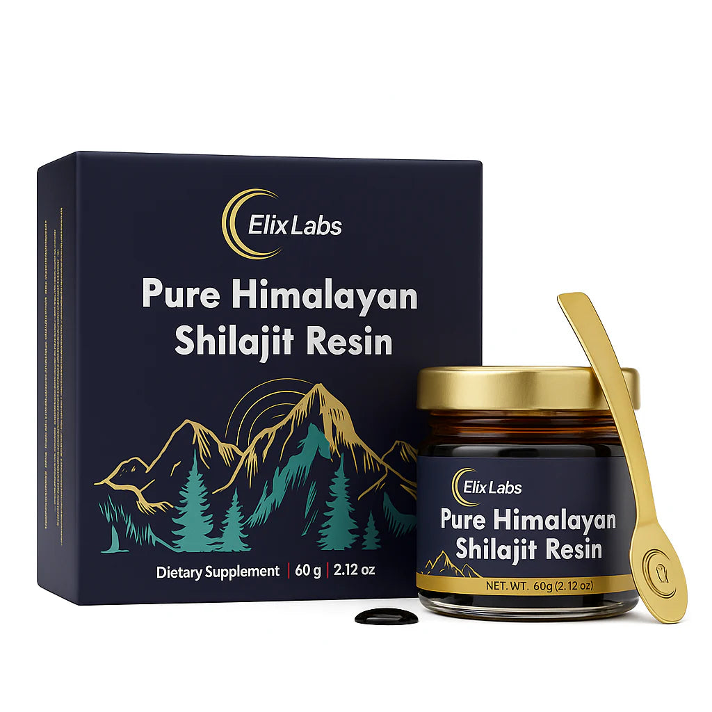 ElixLabs Pure Himalayan Shilajit Resin