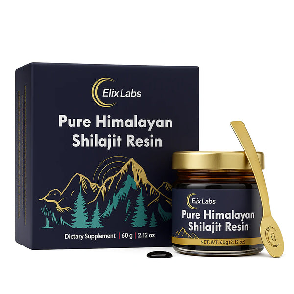 ElixLabs Pure Himalayan Shilajit Resin