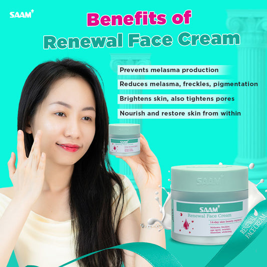 SAAM Renewal Face Cream for Hyperpigmentation Removal in 3 Weeks
