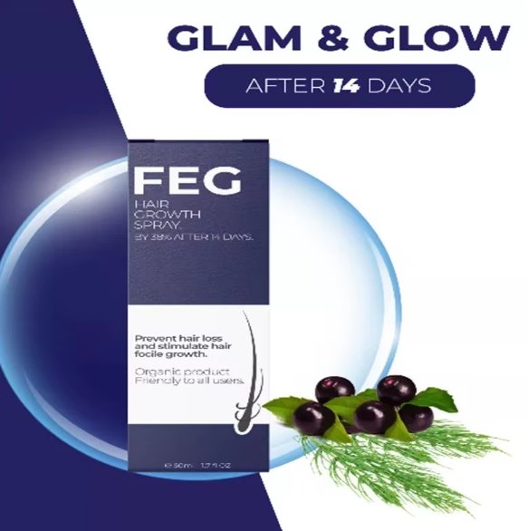 FEG PLUS HAIR GROWTH SPRAY 50ml