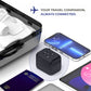 Cube Extension 2500W Power Strip with 3 AC Sockets, 2 USB-C & 2 USB-A – 2M Heavy Duty Wire