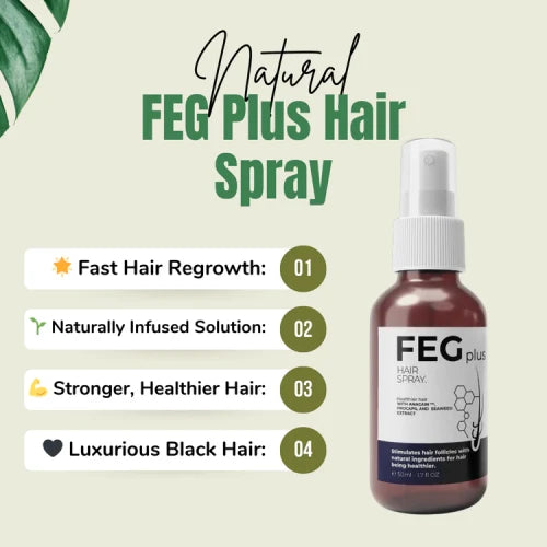 FEG PLUS HAIR GROWTH SPRAY 50ml