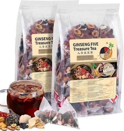 Ginseng Herbal Tea – Energy & Immunity Booster | 100% Natural