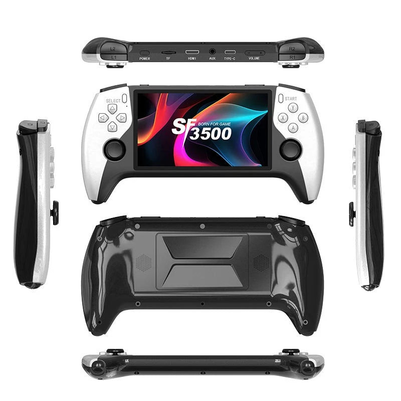 SF3500 Retro Handheld Game Console 5 Inch IPS Screen,20000+ Games, Video Games