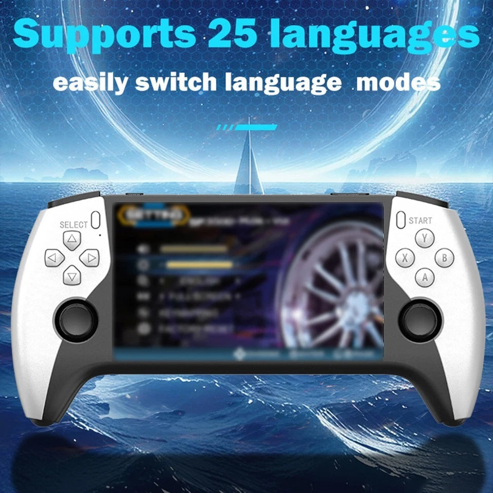 SF3500 Retro Handheld Game Console 5 Inch IPS Screen,20000+ Games, Video Games
